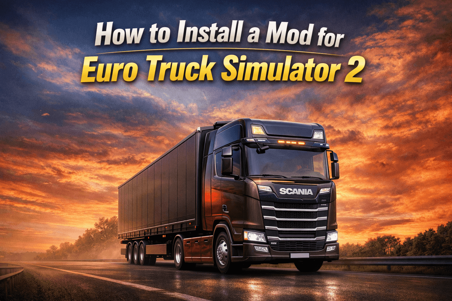 How to Install a Mod for ETS 2