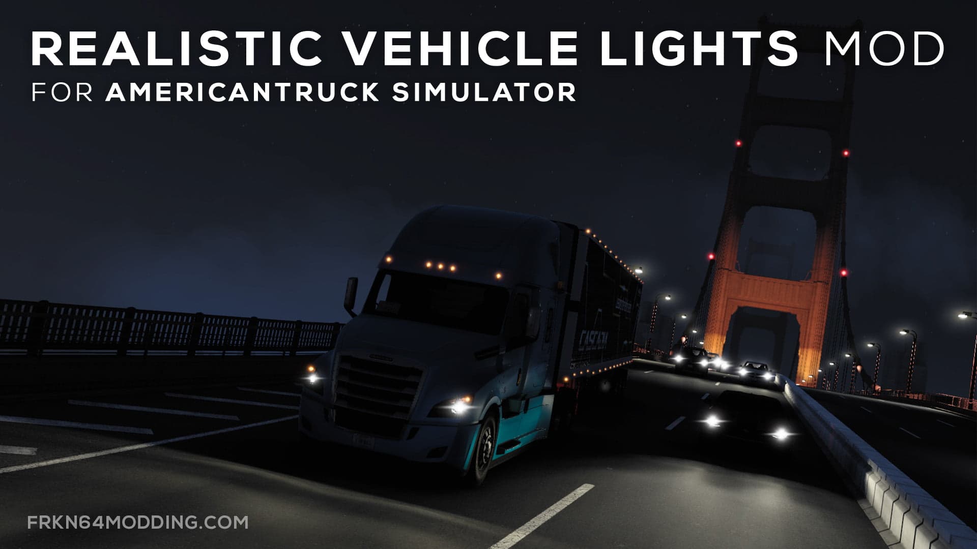 Realistic Vehicle Lights Mod v7.4 screenshot 1