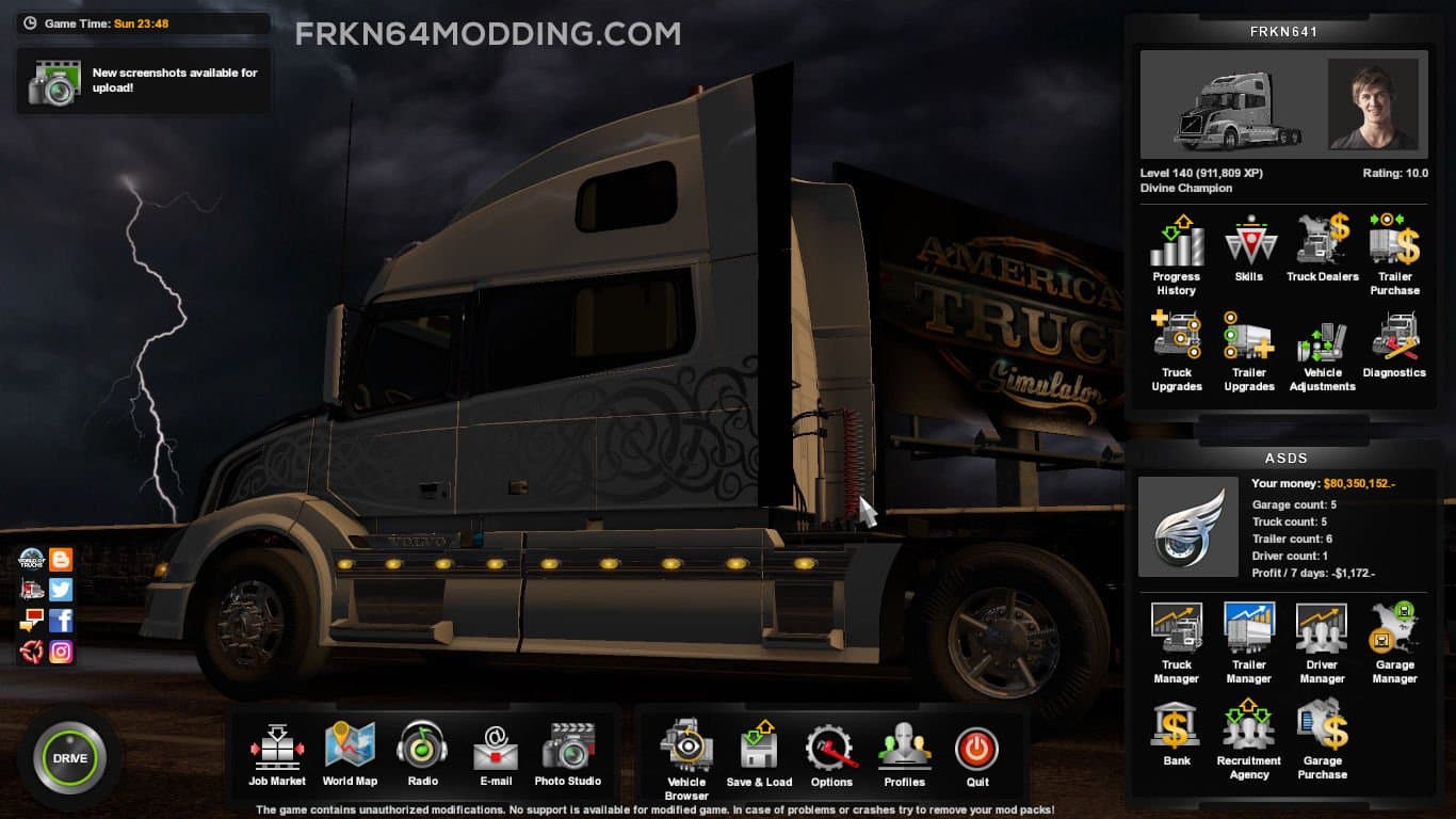 Tempest Night Background Mod v1.3 screenshot 3